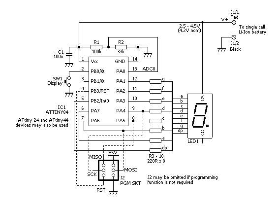 Analog soldering iron controller schematic